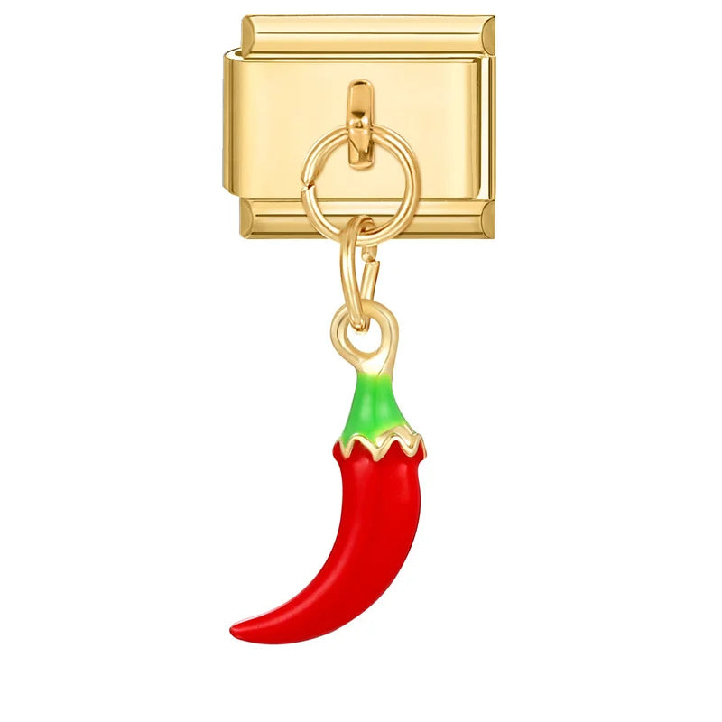 Colección frutas oro