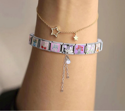 Colección mariposas brillantes